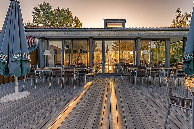 Bachhof Resort, Restaurant Terrasse