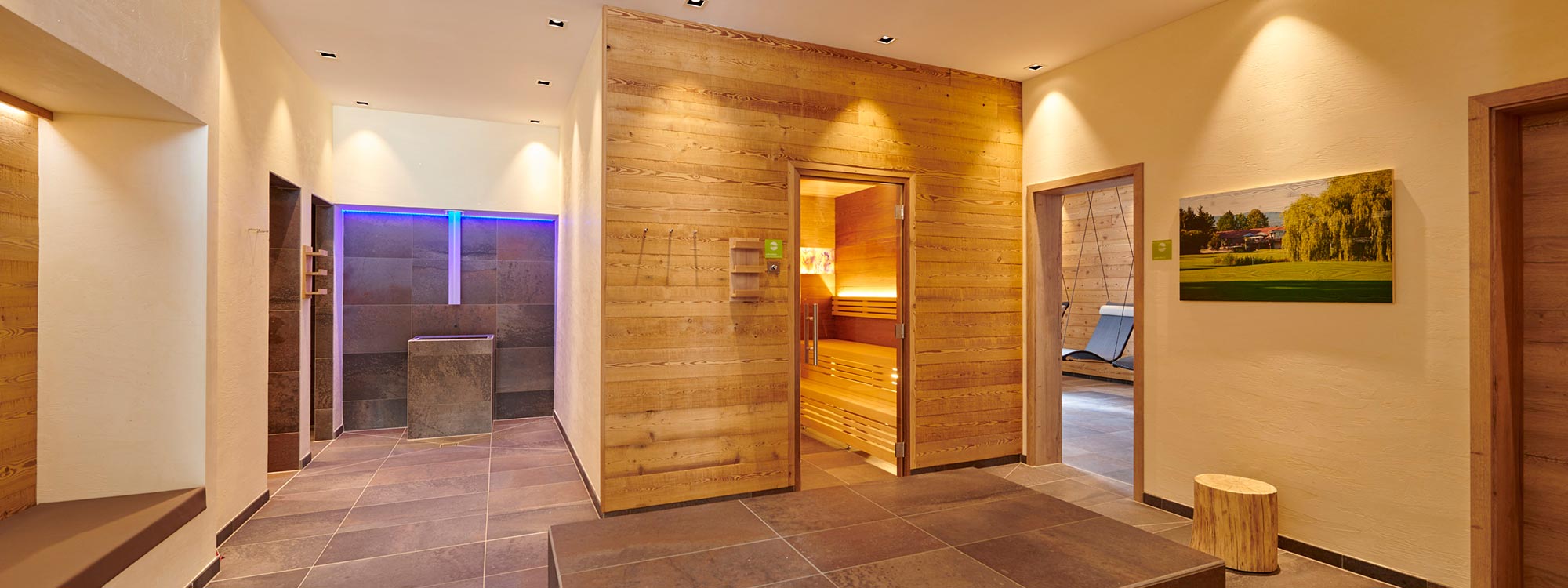 Unser SPA Bereich im Bachhof Resort